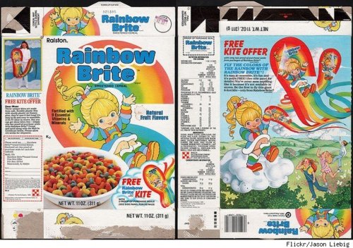 rainbow brite cereal box - Rainbow B 2011 Lmlen Rolston Free Vite Offer Rainbow Brite Toro One Helt Ft Free Kite Net Wt. 110Z 311 Netwl 1102. 311 do Pln Roquy FlickrJason Liebig