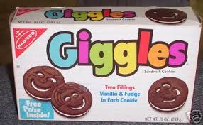 giggle cookies - Giggles Two Fillings Vanilla & Fudge In Each Cookie Netw 100 a