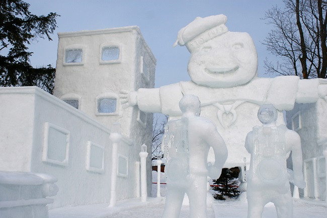 Amazing snow scultpures part II-