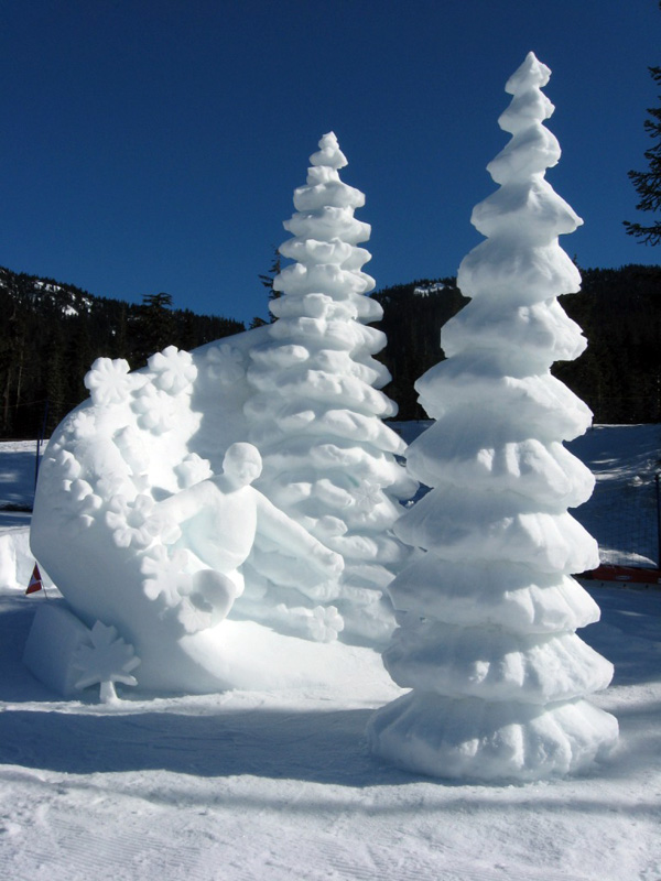 Amazing snow scultpures part II-