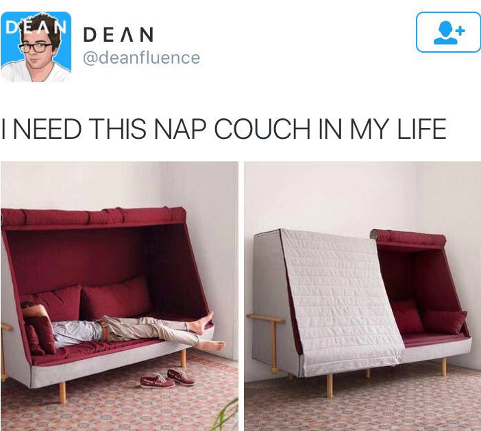 nap couch - Pean Dean I Need This Nap Couch In My Life