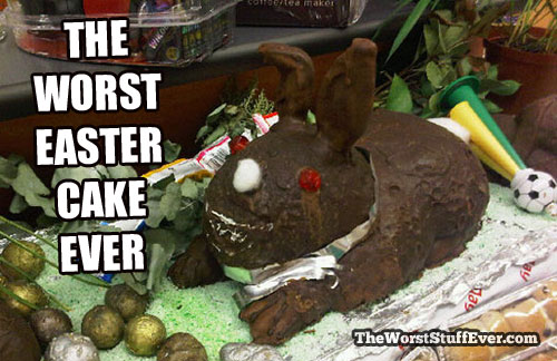 easter cake fail - Corlea maker The Worst Easter Cake Ever The WorstStuffEver.com