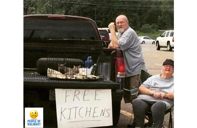 meanwhile in murica trump - Free Kitchens People Of Walmart