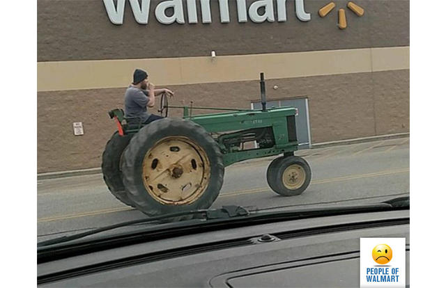 tractor - Vallilall People Of Walmart