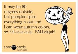 Tomorrow is the first day of fall!