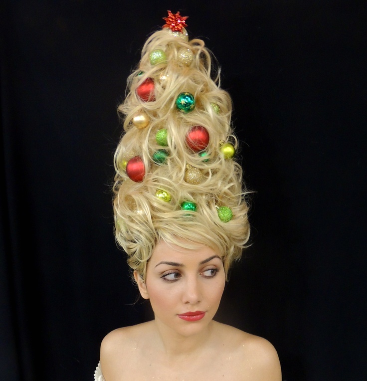 Christmas hair