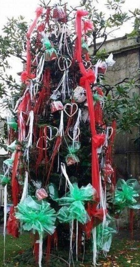 Christmas decorations gone bad