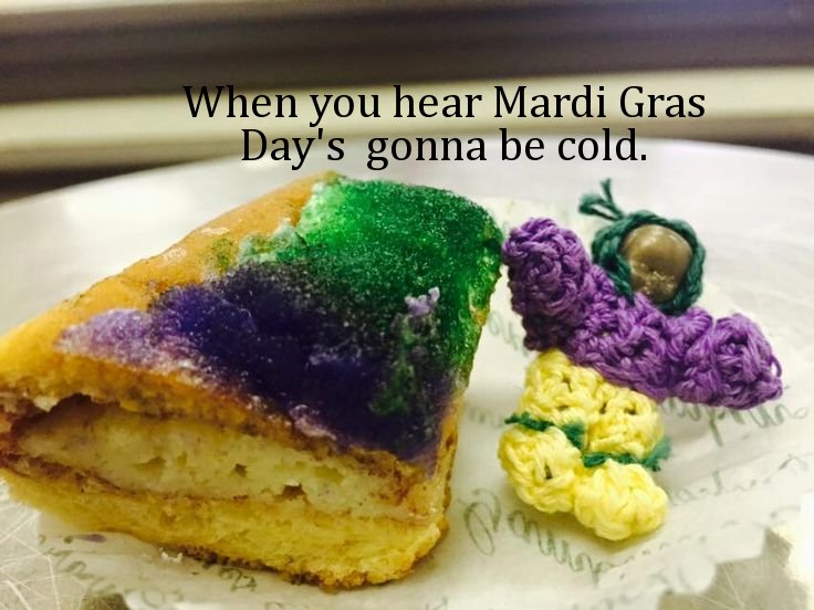 Kingcake. The sugar just got real