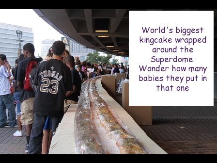 Kingcake. The sugar just got real