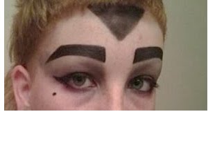 Another cry out for attention via eyebrows
