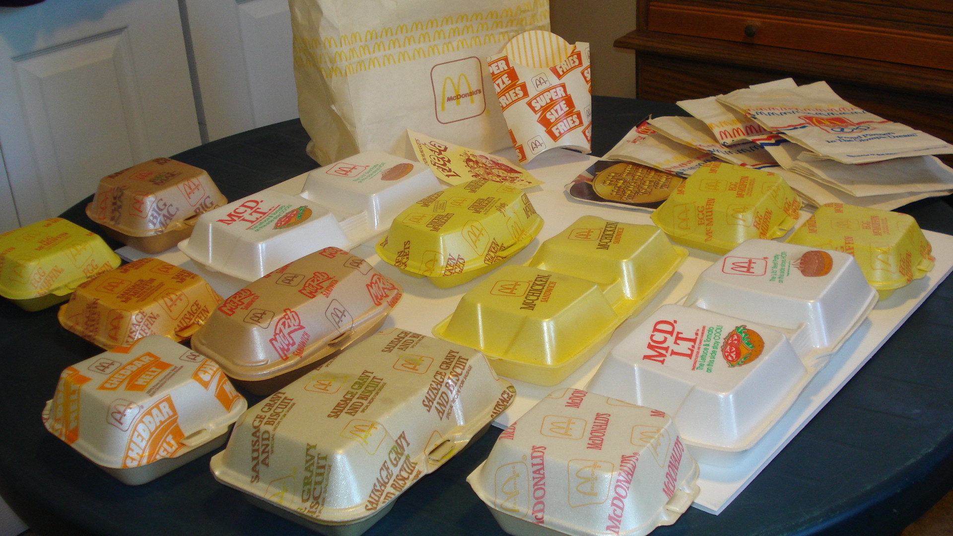 REmember when fast food was wrapped like this?
