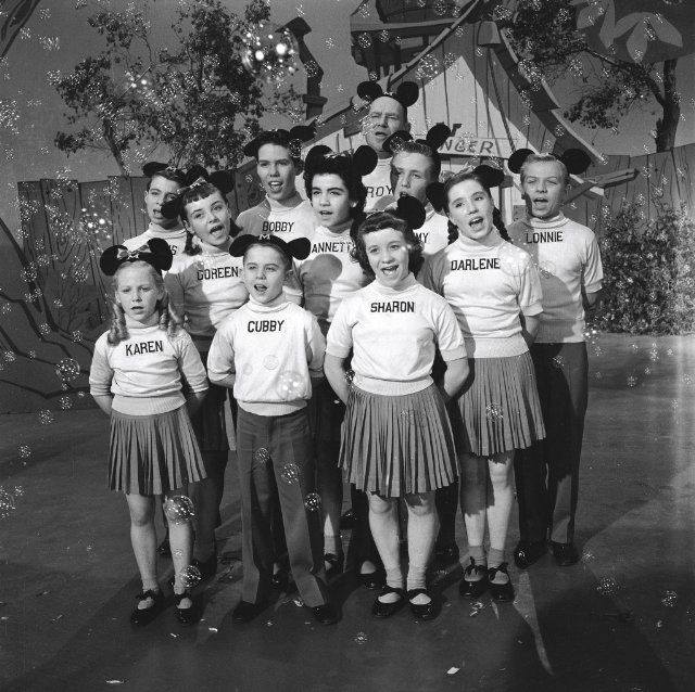 mickey mouse club 1955 - W Nzer Bobby Lonnie Annetta Darlene Coreen Sharon Cubby Karen