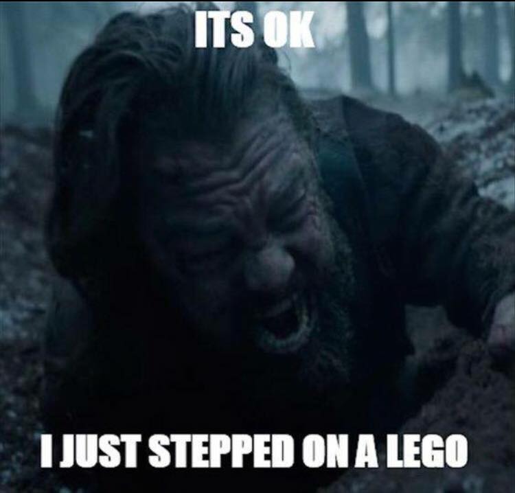 gorilla - Its Ok I Just Stepped On A Lego