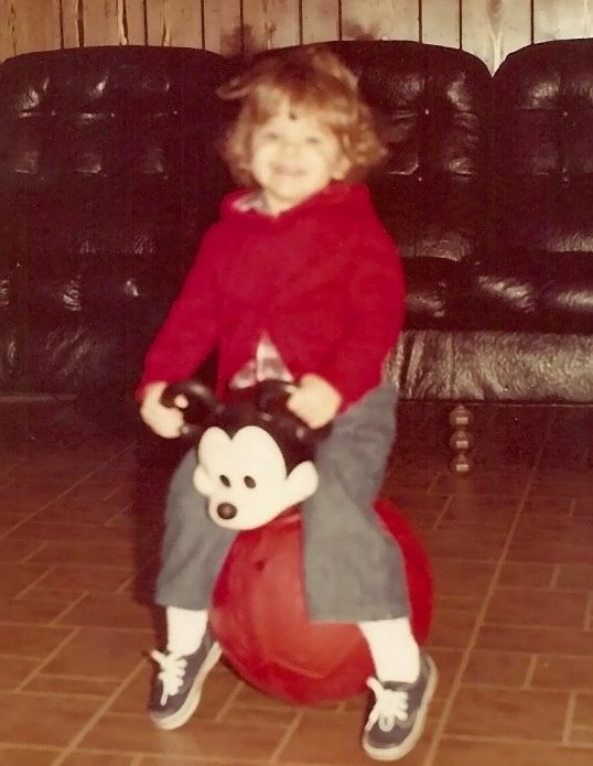 The black leather couch, those shoes, the hippity hop... so much 70s in one pic