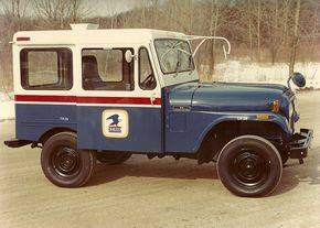 When mail trucks looked like this