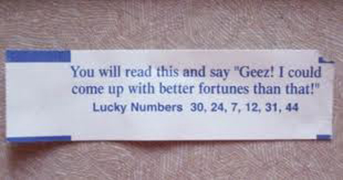 18 funny fortunes