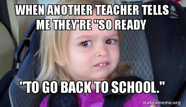 Teachers' Back to School