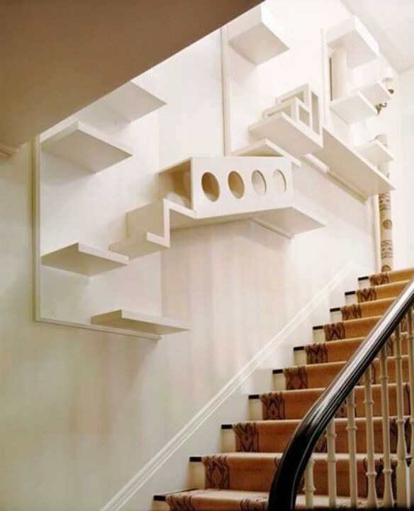Any cat would love using the kitteh stairs