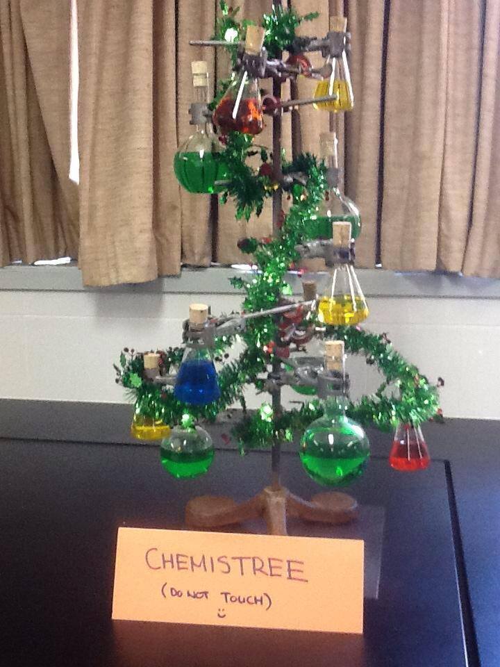 christmas tree chemistry - Chemistree Do Not Touch