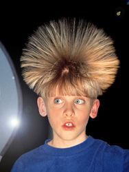 static electricity hair