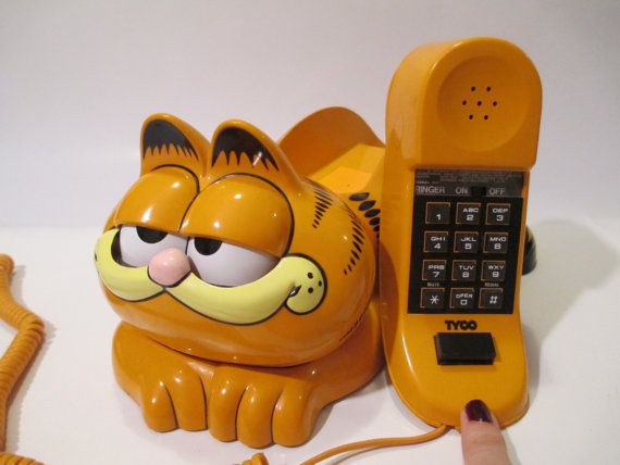 Garfiled was one of our first phones