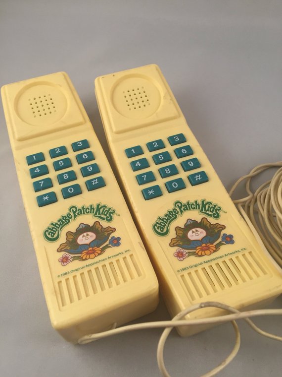 These were the walkie-talkies that made many of us feel super sleuthy. They also came in Heman, Smurfs, and a bunch of other characters