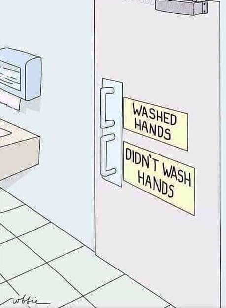 washed hands didn t wash hands - Lll Washed Hands Didnt Wash Bhands