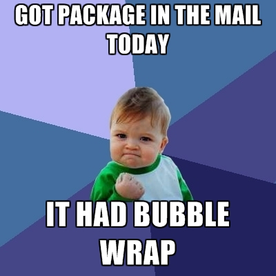 Bubble wrap appreciation day