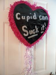 memes - anti valentine's day party decorations - Cupid can Suck it