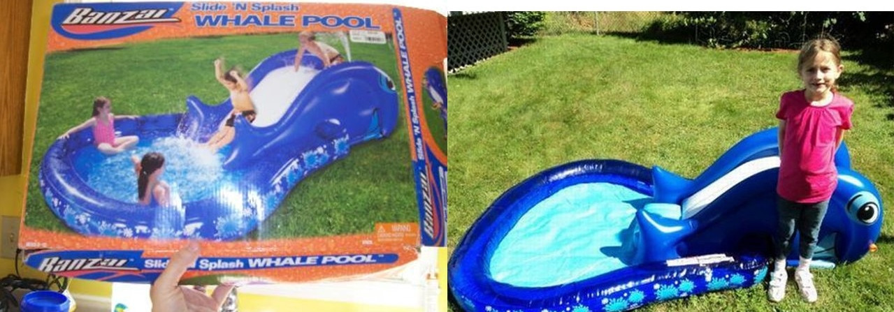 Lesson: Don't order kiddie pools online