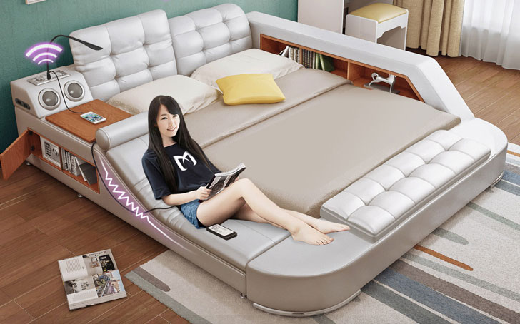 Now THIS is a bed you never need to leave