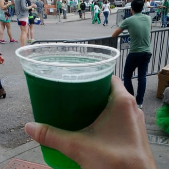 Take the green beer. Trust me you'll need it after seeing the Shady Ladies.