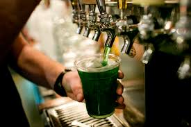 Drink. A lot. You have an excuse, it's green and you have to turn everything green. Including your pee.