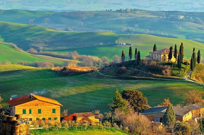 The simple life, the Tuscan life with room to run and roam. Think of a favorite childhood spot where you used to run and roam, someplace with trees and hills.