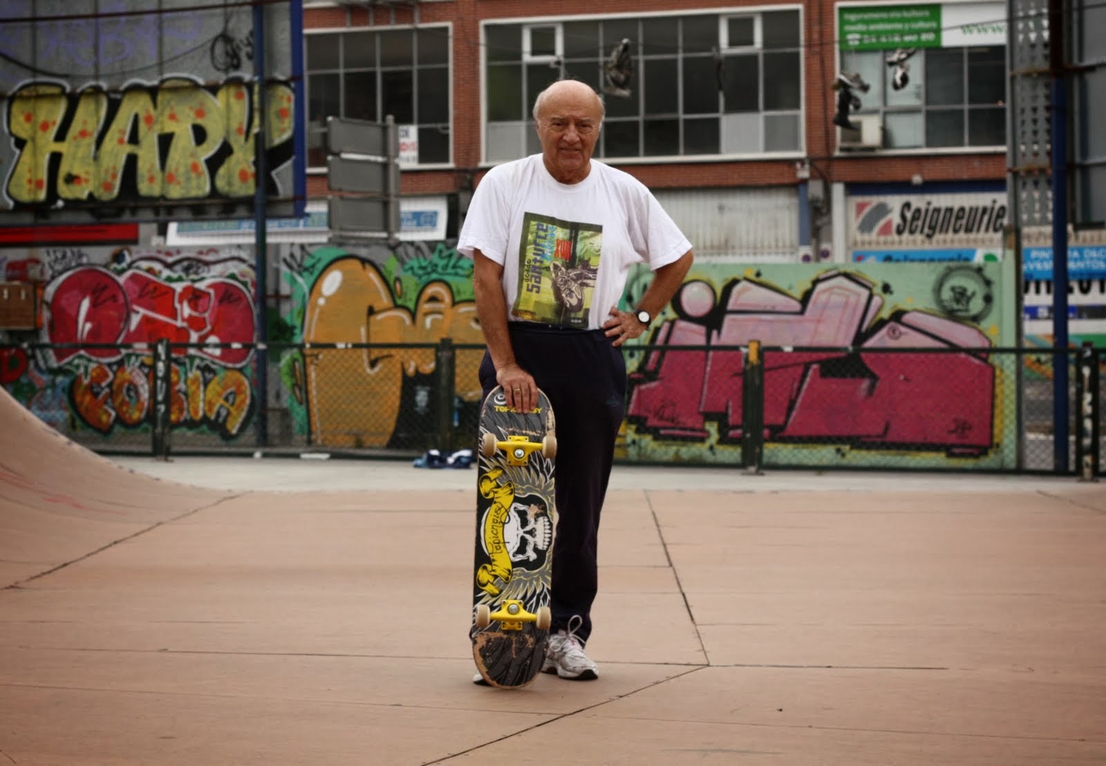 Frank will see you at the skate park