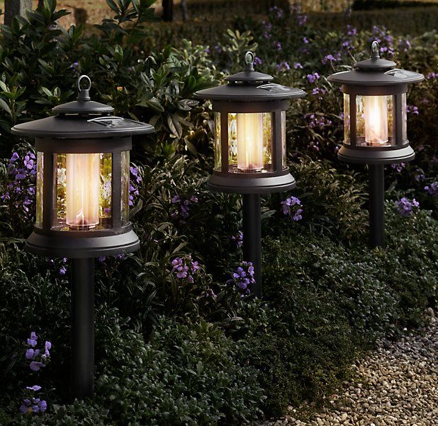 Solar walkway lights can light your gardens or a path and light up your evening gatherings for less than $50