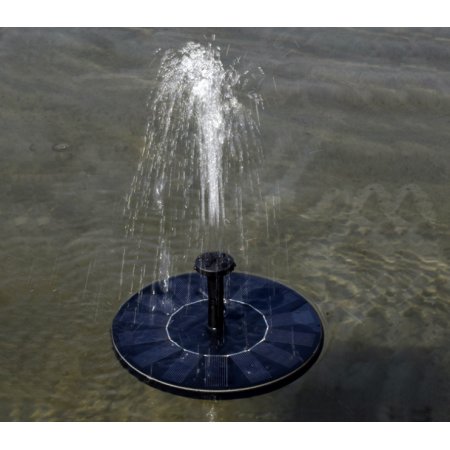 These solar fountains can go ANYWHERE! They're perfect to add to a birdbath, your kiddie pool, a regular pool or even just a bucket. THe attachments all sound different. These are about $10. Add a pond or pool solar light underneath for another $20. You can even take an old flower pot, seal the bottom hole, and have your own lit fountain