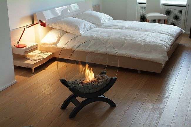 This is a perfect solution for the person who really wants a fireplace