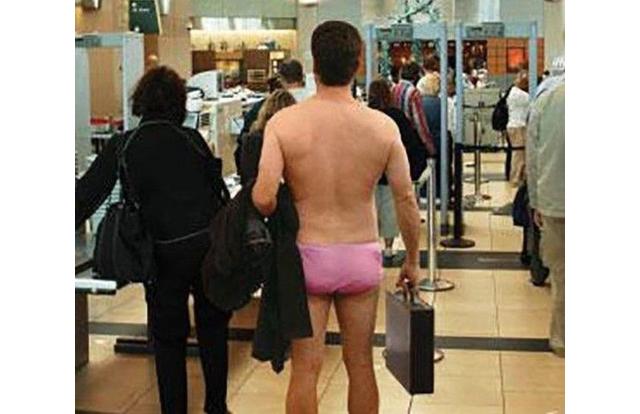 Prepared for the TSA, no shame.