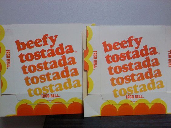 taco bell beefy tostada