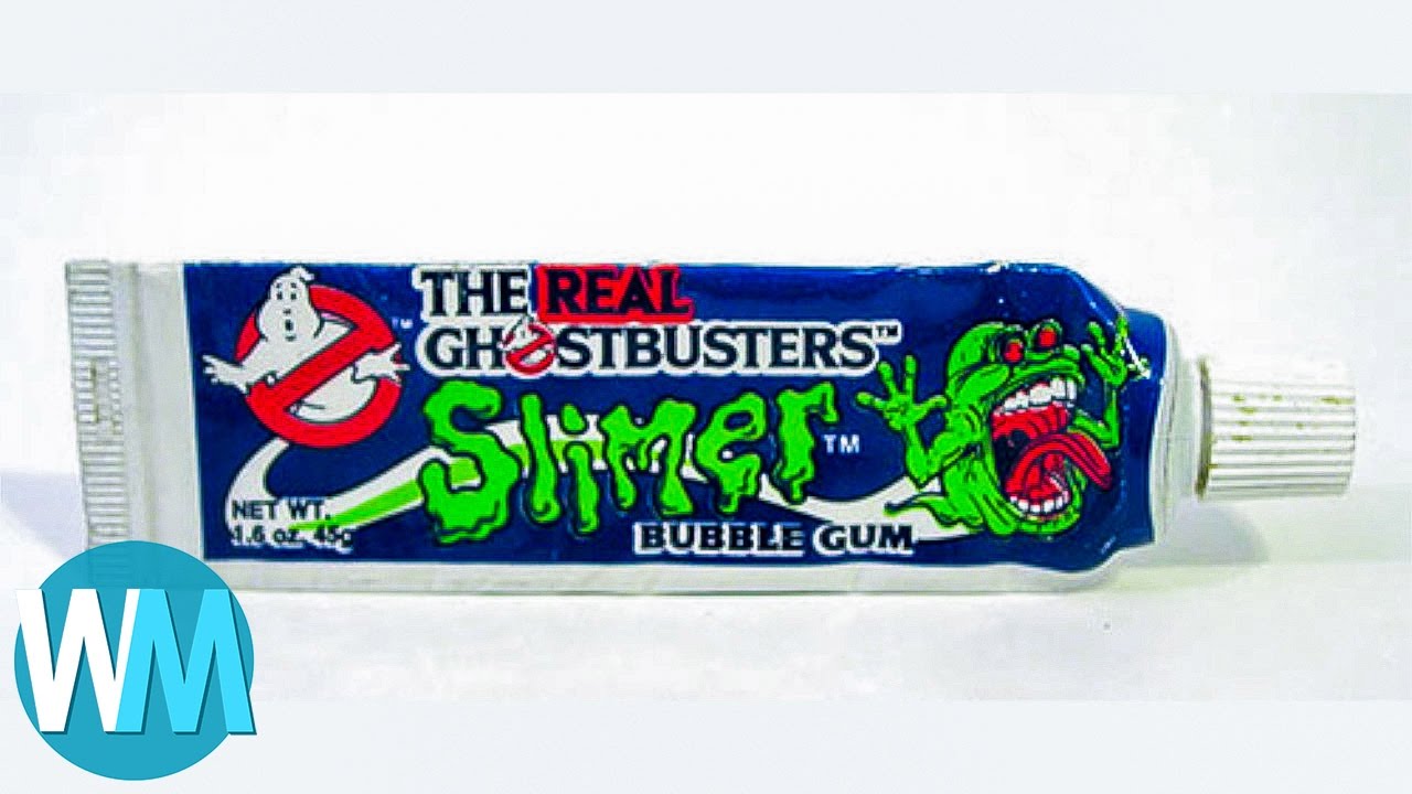 This gum that when you squirted it into your mouth was super weird until you chewed it a little