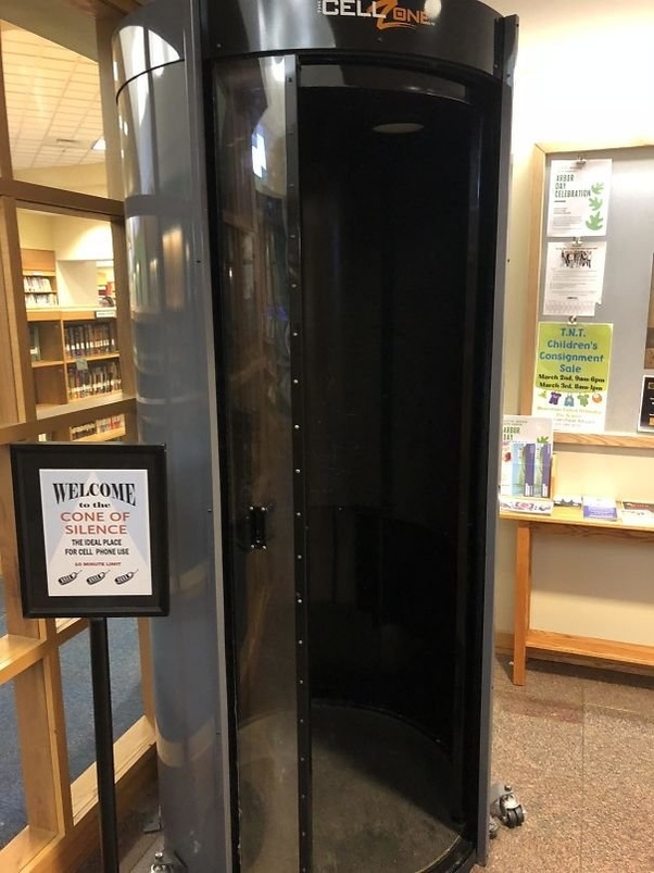 DOn't you hate when you get a call you HAVE to take that's really private but there are too many people around? Slip into one of these sound proof pods so nosy eavesdroppers can just move on