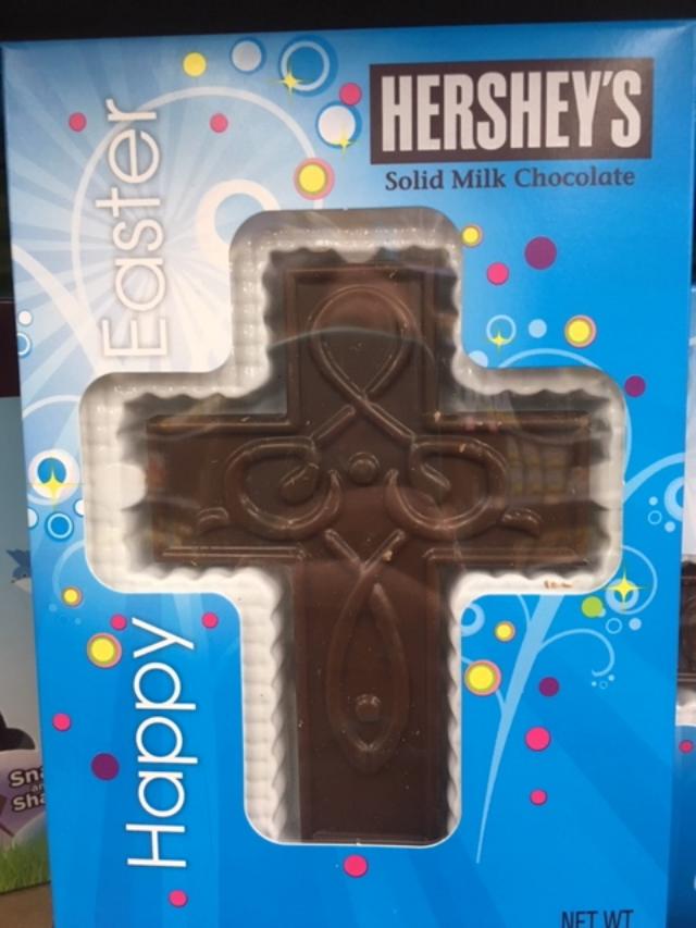 Anything with a cross because it feels weird to eat a cross
