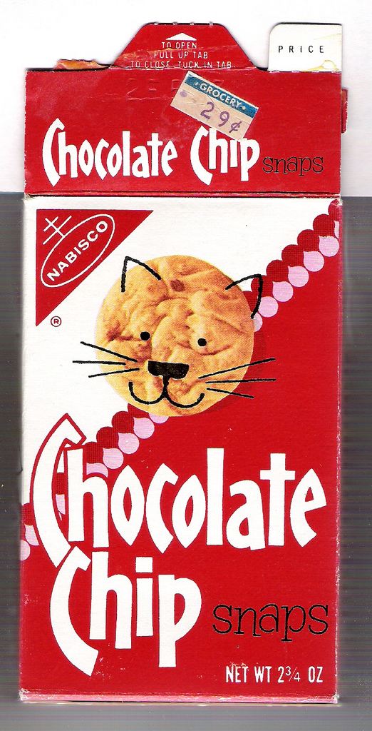 chocolate chip cookies in red box - Price To Open Full Up Tab IG_CLOSLUCK In Lab Grocery. 29 Chocolate chip Snaps Nabisco Chocolate Chip Net Wt 234 Oz