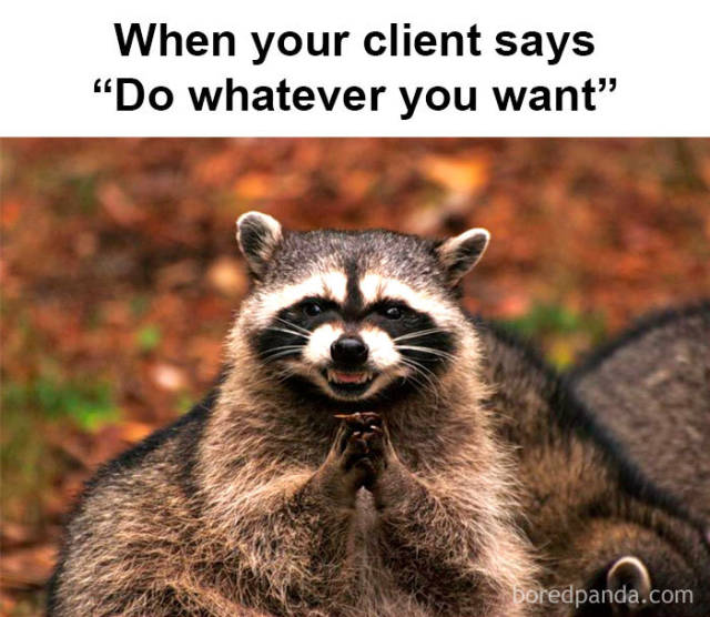 hairdresser meme - When your client says Do whatever you want Boredpanda.com
