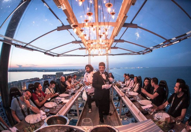 dinner in the sky athens