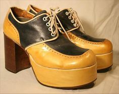 1970's mens platform shoes