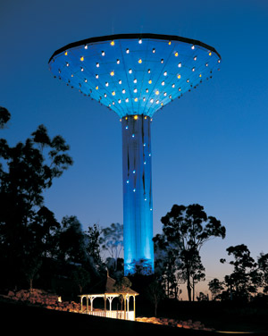 31 cool water towers