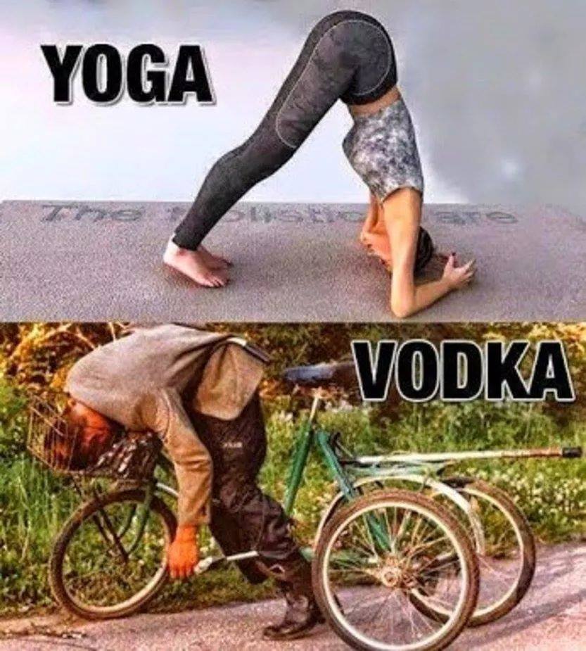 vodka vs yoga - Yoga Vodka