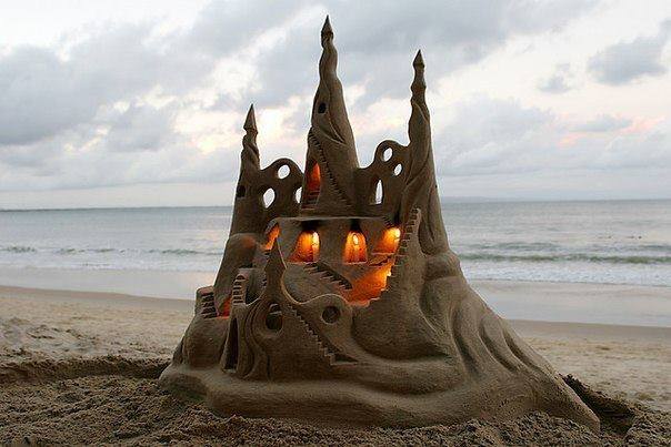 Incredible sand castles
